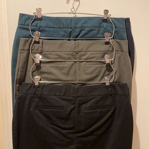 4 pair of van Heusen stretch work pants size 14